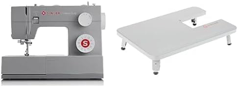 SINGER Heavy Duty 4423 High Speed Sewing Machine with Accessory Kit | Strong Motor With Enhanced Piercing Power, 97 Stitch Applications, Full Metal frame, 1-step Buttonhole & LED Light