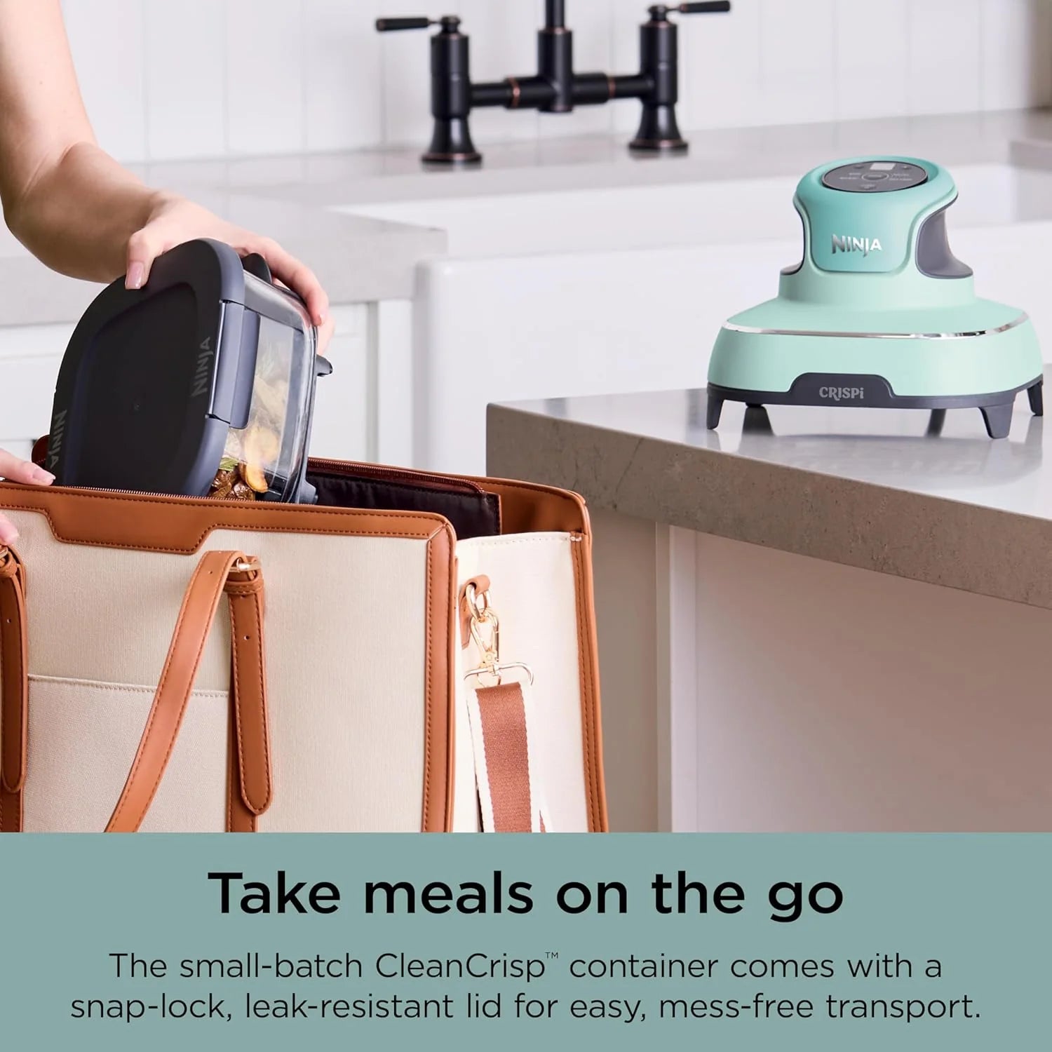 Ninja Crispi 4-in-1 Portable Glass Air Fryer Cooking System
