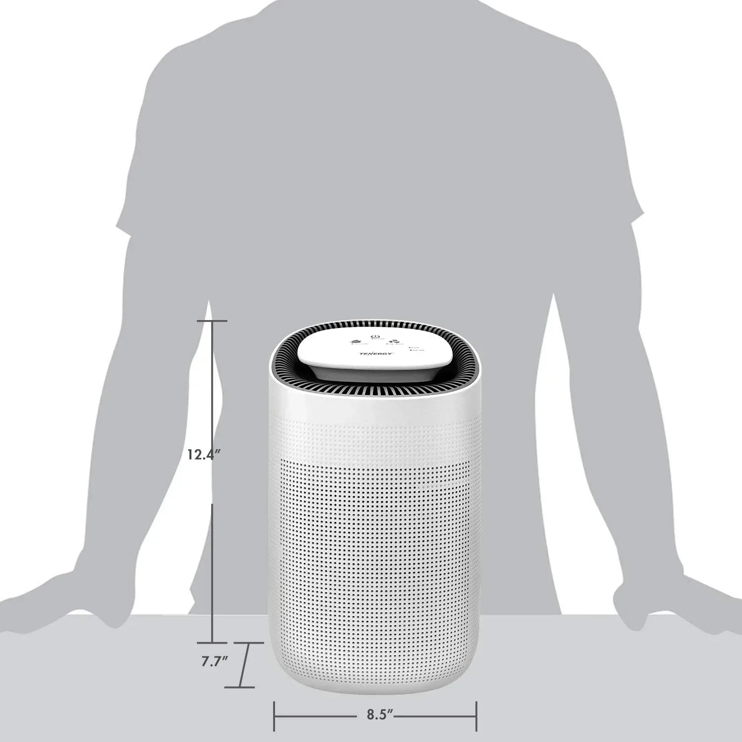 Sorbi 1000ml Air Dehumidifier Purifying Function True HEPA Filter Touch Control Air Speed