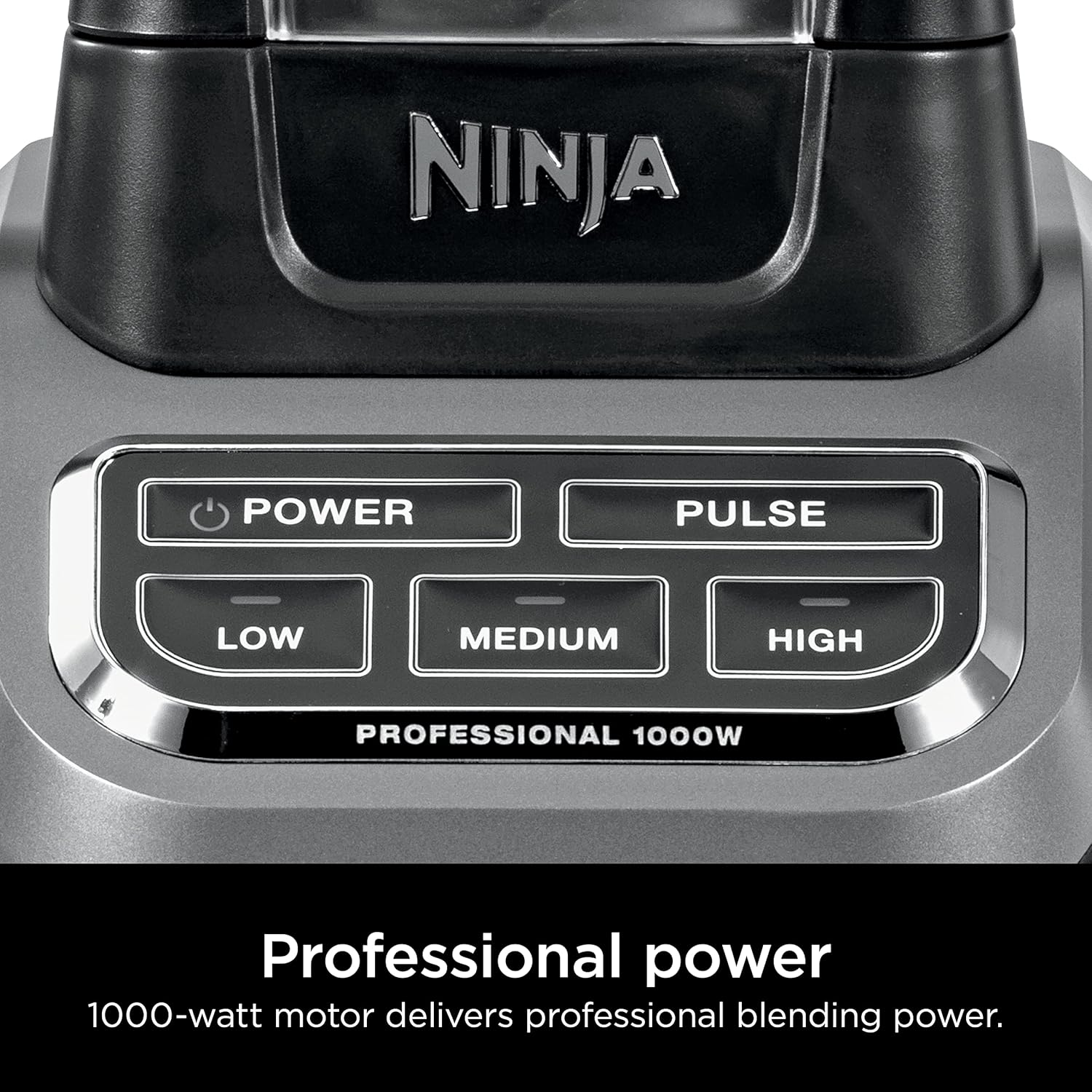 Ninja BL660 Professional Compact Smoothie and Food Processor Blender, 1100W, 3 Functions - Perfect for Frozen Drinks, Smoothies, Sauces, and More
