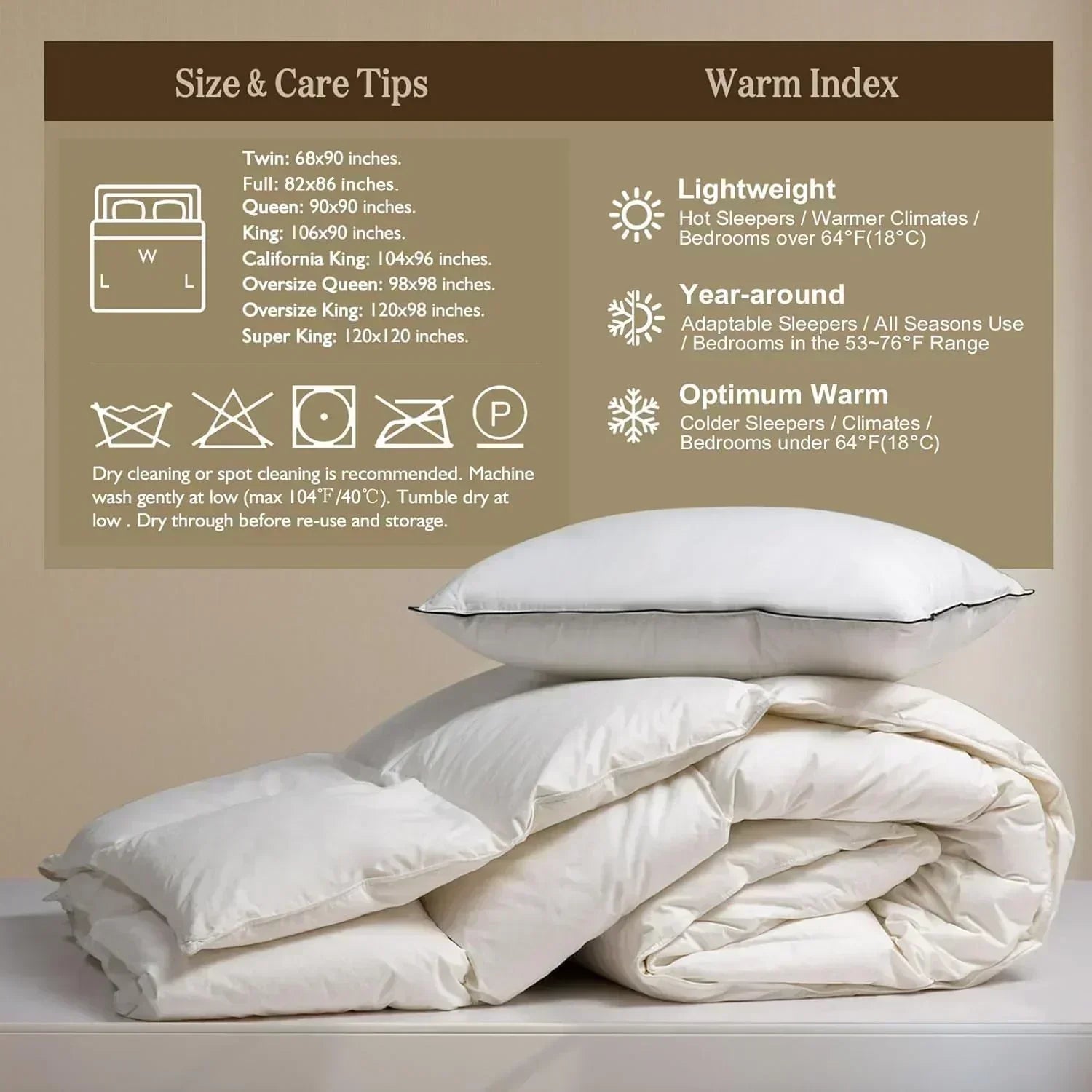 Organic down comforter queen size fluffy down core 100% cotton cover fluffy down filling