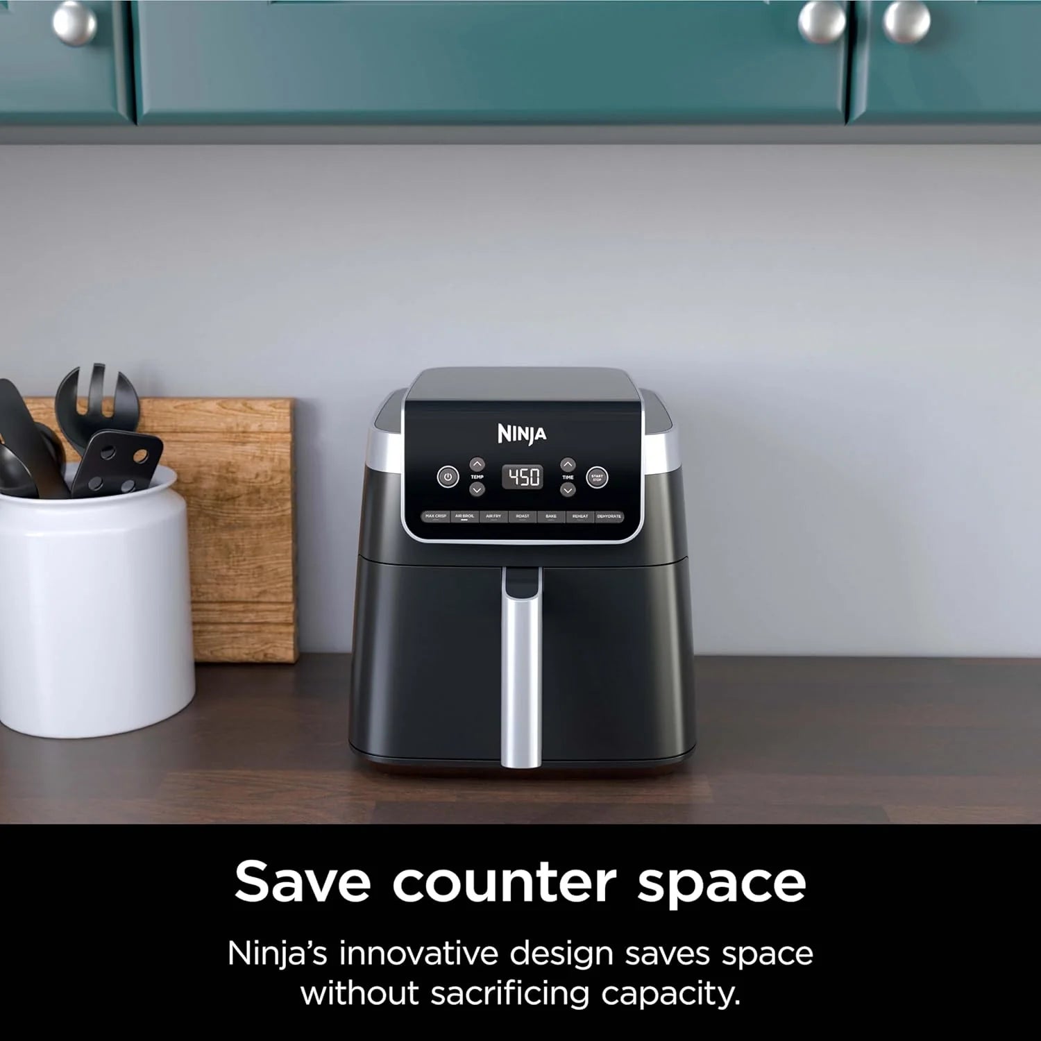 Ninja Air Fryer Pro XL 6-in-1, 6.5-Quart Capacity, Maximum Crispness, Air Fryer Bake