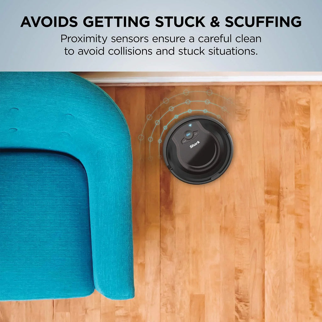 AI Robot Vacuum with XL HEPA Self-Empty Base, Bagless, 60-Day Capacity, LIDAR Navigation, Perfect for Pet Hair, Compatible with Alexa, Wi-Fi Connected, Carpet & Hard Floor, Black