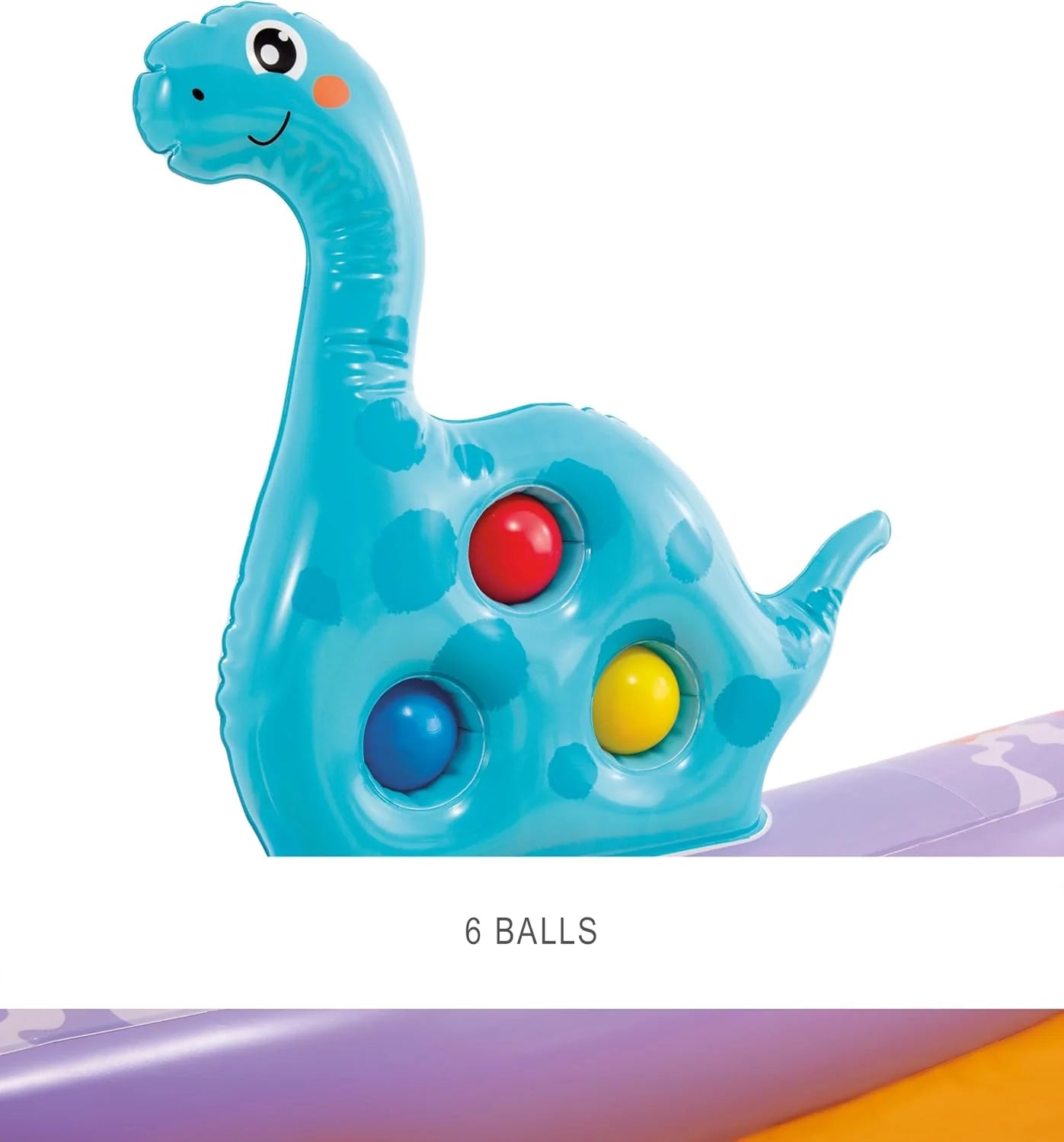 Intex 96 x 78 x 28 Inflatable Jungle Adventure Play Center Spray Kiddie Pool - Backyard Kids Water Slide, Outdoor Blow-Up Splash Pad for Toddlers