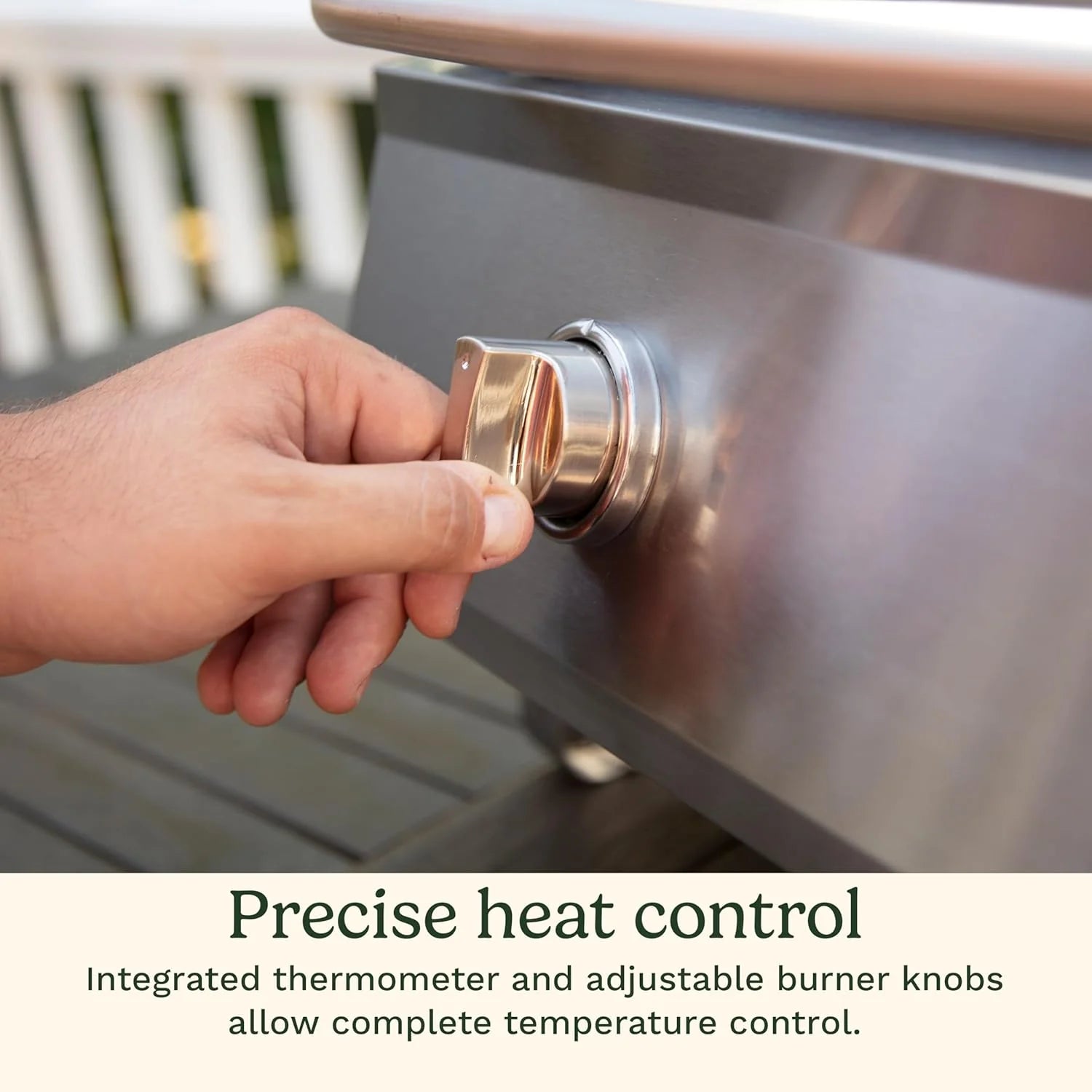 Cuisinart Chef's Style Tabletop Portable Propane Grill 20,000 BTU Stainless Steel Gas Grill