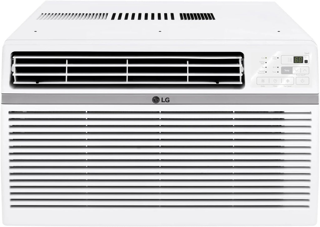 LG 6,000 BTU Window Air Conditioner, 115V, Cools 250 Sq.Ft. for Bedroom, Den