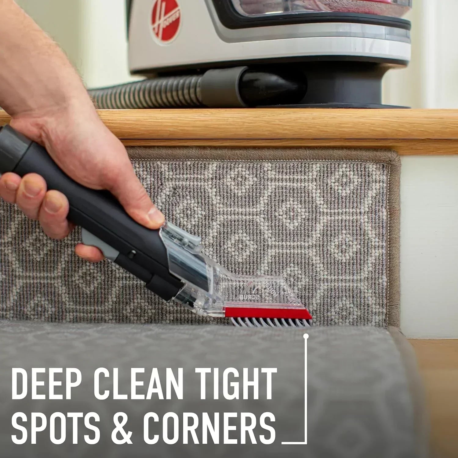 Hoover CleanSlate Plus Portable Carpet Upholstery Spot Cleaner with Powerful Suction